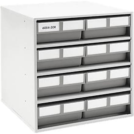 Onderdelenkastje 6084-R, 8 schuifladen