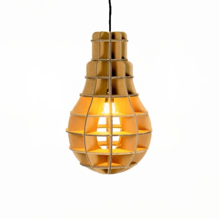 Kartonnen villarobledo lamp - Diameter 38 cm | E27 - Kartent