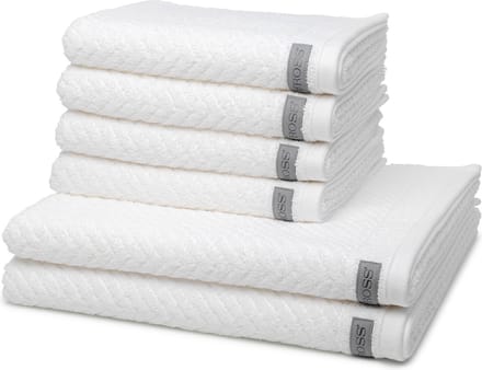 Ross Dames en Heren 4 X handdoek 2 X douchehanddoek - in set Smart