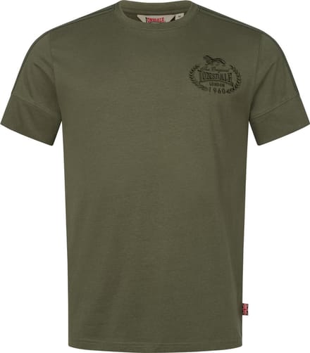 Lonsdale London BREOCK Heren T-shirt - olijf - M