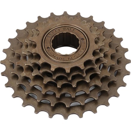 Fiets Vrijloop Cassette Tandwiel 6 Snelheden 14T 28T Mountainbike Vervangingsaccessoire wit