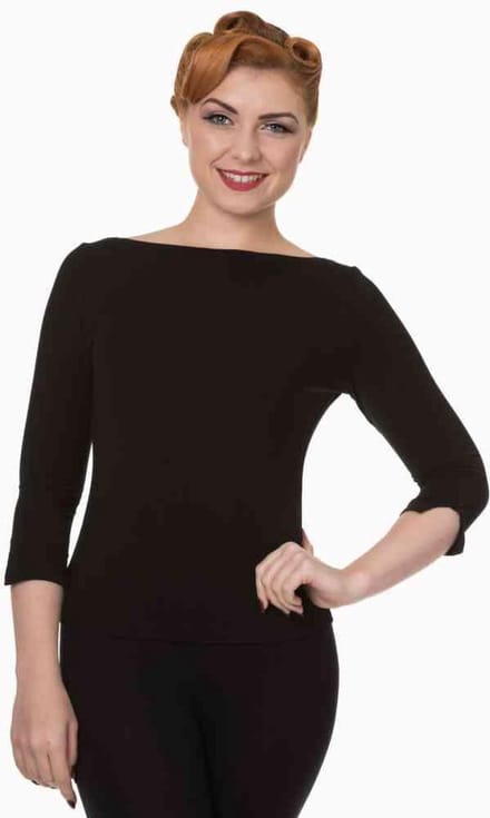 Dancing Days - MODERN LOVE Longsleeve top - M - Zwart