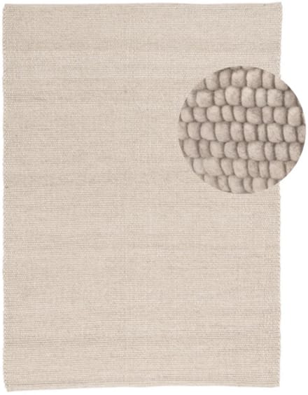 by fonQ Dots Vloerkleed - Beige - Rechthoekig - 160 x 230 cm