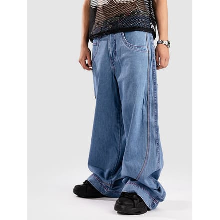 A.LAB Mega Piped Jeans blauw