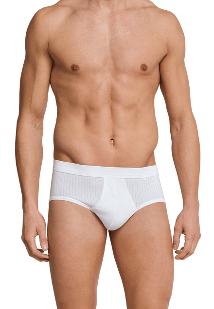 Sportslips met gulp, set van 2, wit - Authentic 8