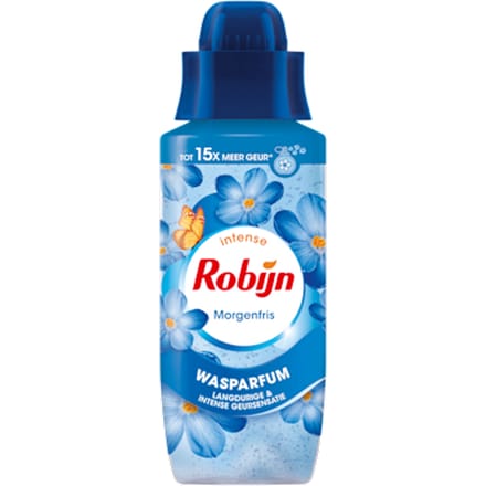 Robijn Intense Wasparfum - Morgenfris - geeft je kleding een langdurige, intense geur -342 ml