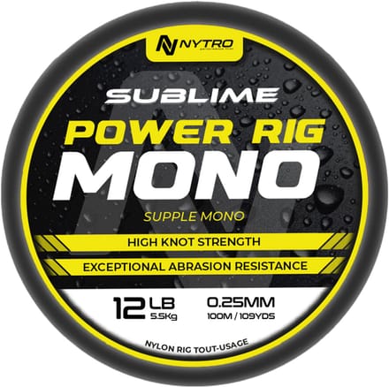 Nytro Sublime Power Rig Mono | 100M 0.13mm