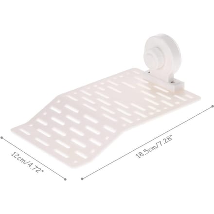 Aquarium Tank Schildpad Zonnen Platform Dok Drijvend voor Amfibie Schildpad Met Zuignap L Size white