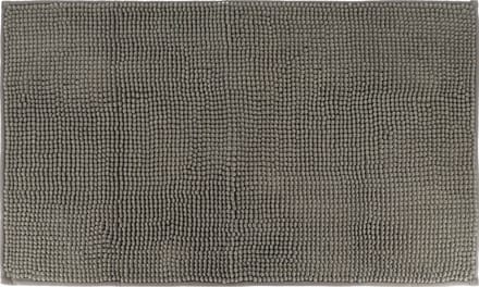 Tendance Badmat microfiber - laagpolig - grijs - 45x75 cm - absorberend - badkamer - antislip - zacht
