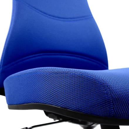 hjh OFFICE Office XT - Professionele bureaustoel - Blauw - Stof