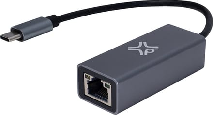 XtremeMac USB-C naar Ethernet adapter - 10/100/1000 Mbps - Grijs
