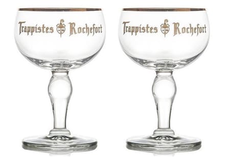 Rochefort Speciaalbier Bierglas - 330 ml - 2 stuks