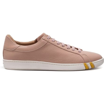 Janelle Leren Lage Sneakers
