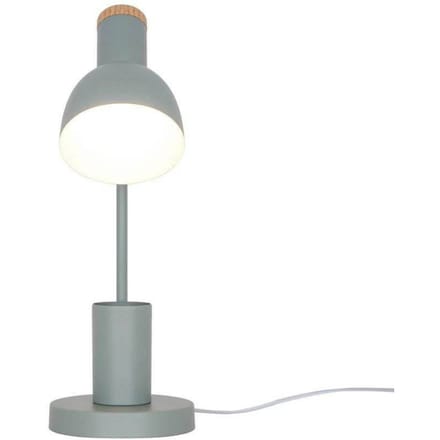 Nordlux Tafellamp Devone, stofgroen, hoogte 43 cm, metaal