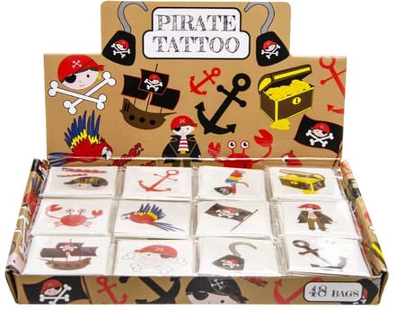 LG-Imports Tattoos Pirate 12pcs.