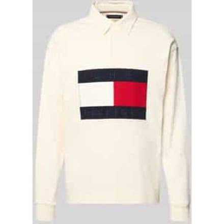Regular fit sweatshirt van puur katoen