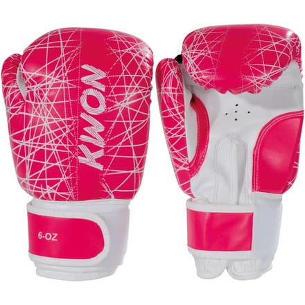 Bokshandschoenen KIDS NEON Pink 6oz