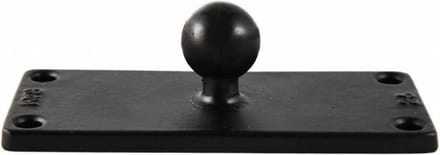 RAM Mount B-Kogel (25 mm) Aluminium Base Rechthoek 51 x 127 mm - RAM-B-202U-25