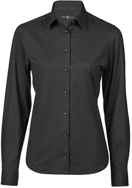 Tee Jays - WomenÂ´s Active Stretch Shirt - Black maat L