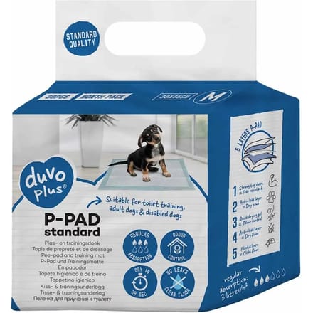 Duvo+ P-Pad standard M - 30st - 30x45cm