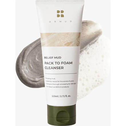 [BRMUD] Masque de Boue Relief Nettoyant Moussant 110ml gray