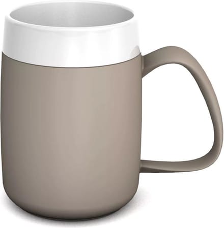 Thermo Drinkbeker met Handvat 260 ml - Grijs