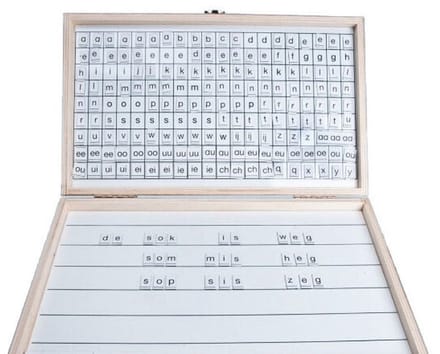 Magnetische Letterdoos NIEUW