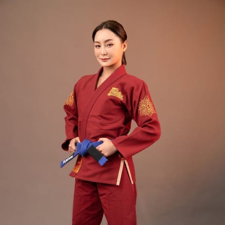 Fairtex BJJ Gi "Sida" - Limited Edition - Bordeauxrood - maat A1