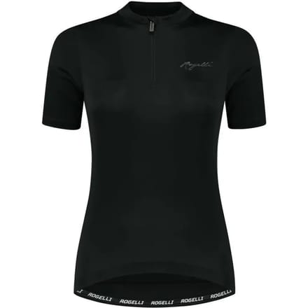 Rogelli Core Dames Fietsshirt - Korte Mouw - Zwart
