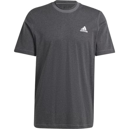 Adidas Melange T-shirt Met Korte Mouwen Grijs S / Regular Man