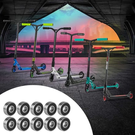 Set van 10 ABEC-9 Lagers voor step – Hoge Precisie en Snelheid