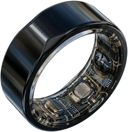Smart Ring - Slimme - Slaapmonitoring Hartslag en Bloeddruk - Zwart
