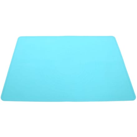 Siliconen Bakmat Deeg Rolmat Kneedmat met Schaal Keukengerei Bakvormen blue