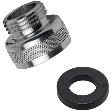 Hansgrohe Universeel neusstukje 3/4 bi. x 1/2 bu. chroom