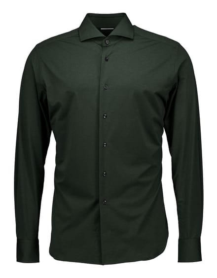 Xacus Active Shirt Lange Mouw Overhemden Groen Act520ml/31615