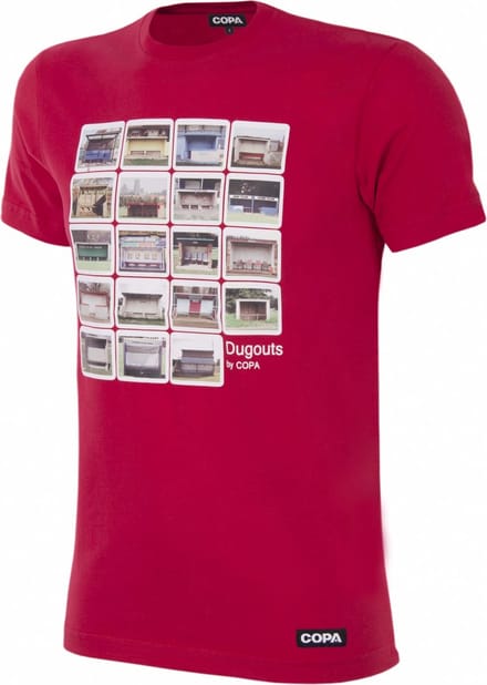 COPA - Dugouts T-Shirt - Mannen - Rood - S