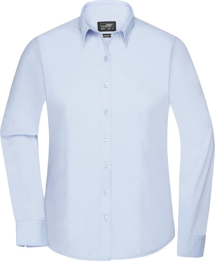 Daiber Blouse Dames Met Lange Mouwen (Licht Blauw) Maat XL