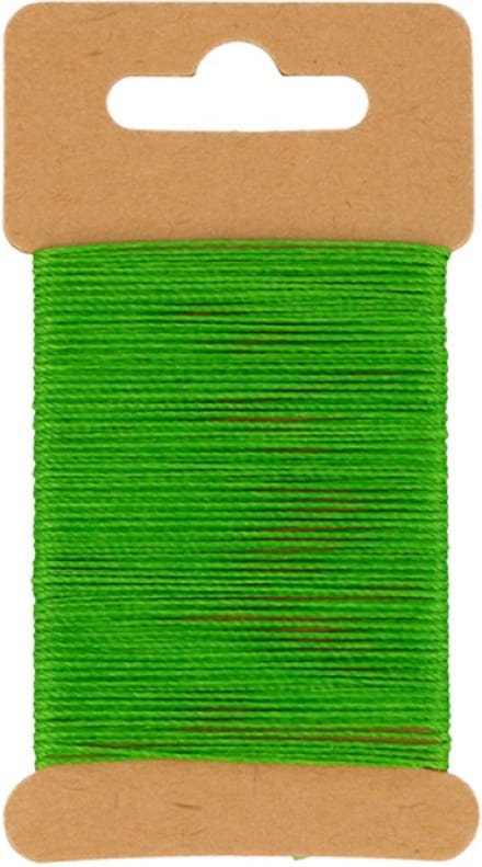 Groen gewaxt draad 10 m - Artemio