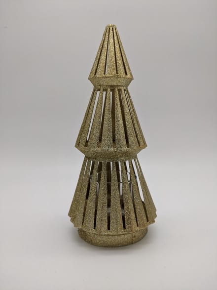 Theelichthouder-Goud-Kerstboom-Metaal