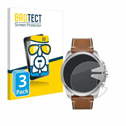Screenprotector 3 Stuks voor Diesel Mega Chief Beschermglas transparant