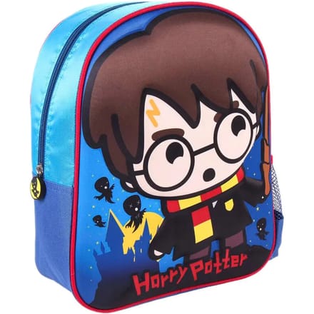 3D-Kinderrugzak Harry Potter Blauw (25 x 31 x 10 cm)