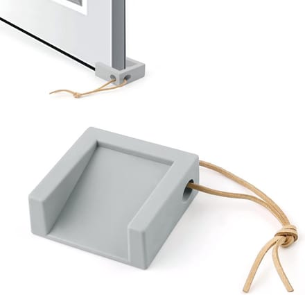 Flexibele Deurstopper Vloerwig Antislip Siliconen Deurwig voor Ramen en Deuren