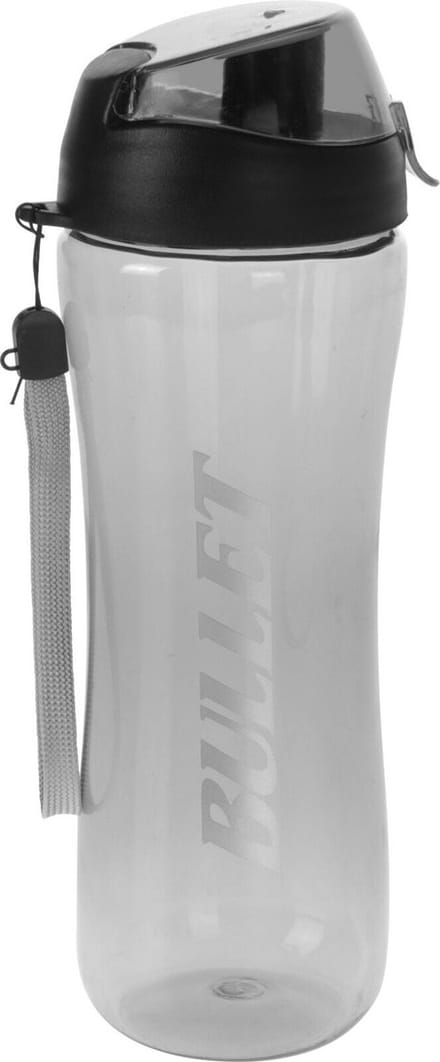Bidon drinkfles/waterfles grijs 700 ml - Sportfles/sportbidon - Kunststof