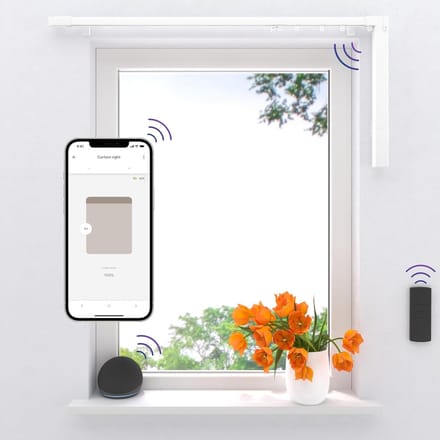 Elektrische Gordijnrails voor Smart Home - 140 cm