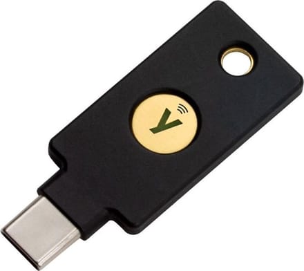 5-Pack Yubico YubiKey 5C NFC (OTP U2F CCID)