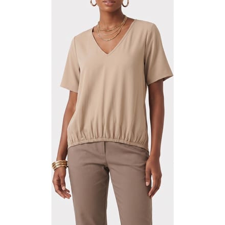 Studio Anneloes Vicky Shirt Clay Größe: M | Blusen Outlet | Damen