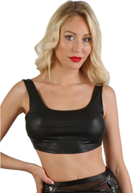 Soisbelle Paris - Wetlook BH Top - Zwart L
