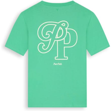 Pure Path Pure Path T-shirt Initials Emerald (26010118 - 52)