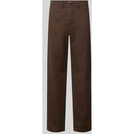 straight fit chino van katoenmix model 'Miles'