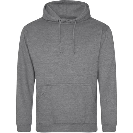 Just Hoods College Hoodie JH001 - Graphite Heather - M